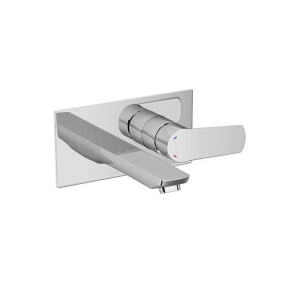 Tissino Pacato Concealed Wall Mounted Basin Mixer Tap - Chrome
