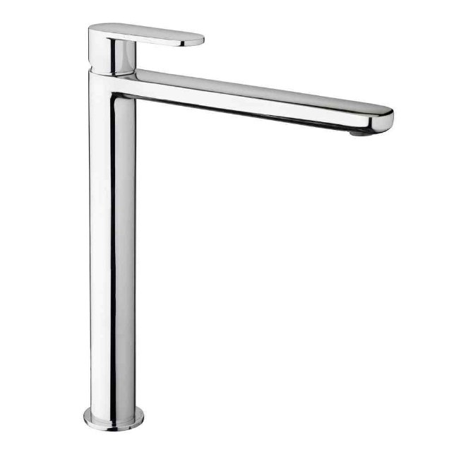 Tissino Savena Tall Basin Mixer Tap - Chrome