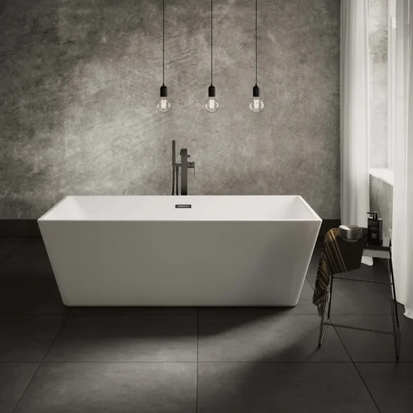 The White Space Varga Freestanding Double Ended Bath