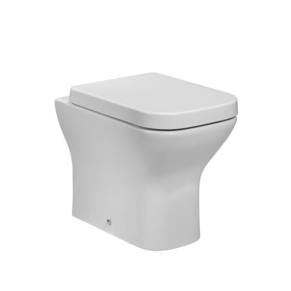 Tavistock Structure Back To Wall Toilet With Soft Close Seat - White