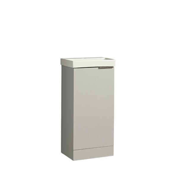 Tavistock Cadence 1 Door Floor standing Vanity Unit With Basin And Handle - 400mm Wide - 1 TH - Image 8