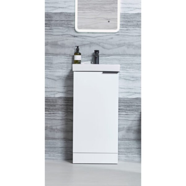 Tavistock Cadence 1 Door Floor standing Vanity Unit With Basin And Handle - 400mm Wide - 1 TH