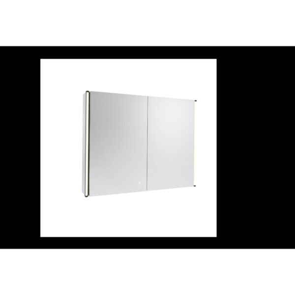 Tavistock Facade 2 Door Wall Mounted Illuminated Mirror Cabinet - Image 3