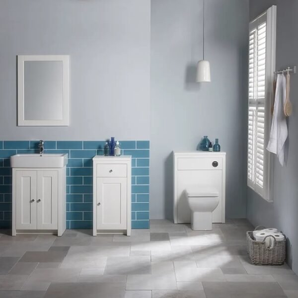 Tavistock Lansdown 2 Door Floor standing Vanity Unit With Basin - 575mm Wide