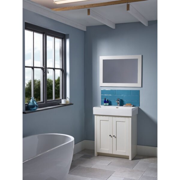 Tavistock Lansdown 2 Door Floor standing Vanity Unit With Basin - 700mm Wide - 1 TH