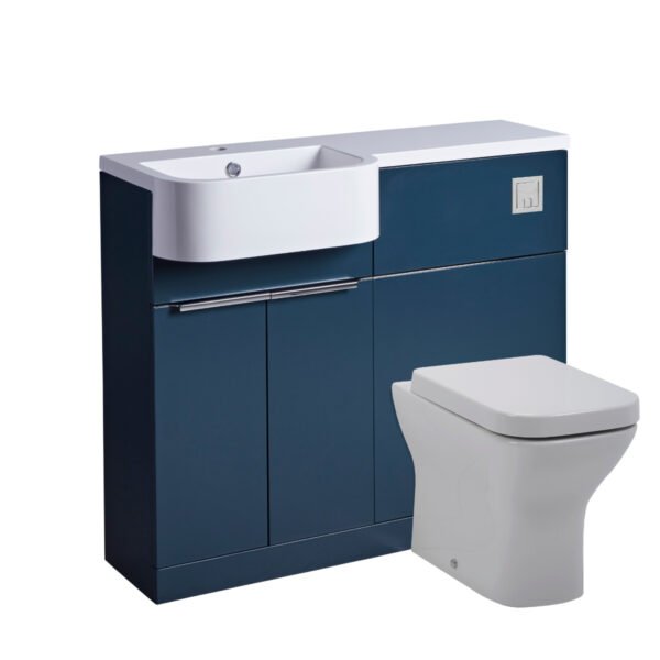 Tavistock Match Combination Bathroom Furniture Unit With Basin - 1000mm Wide - 1 TH - Image 7
