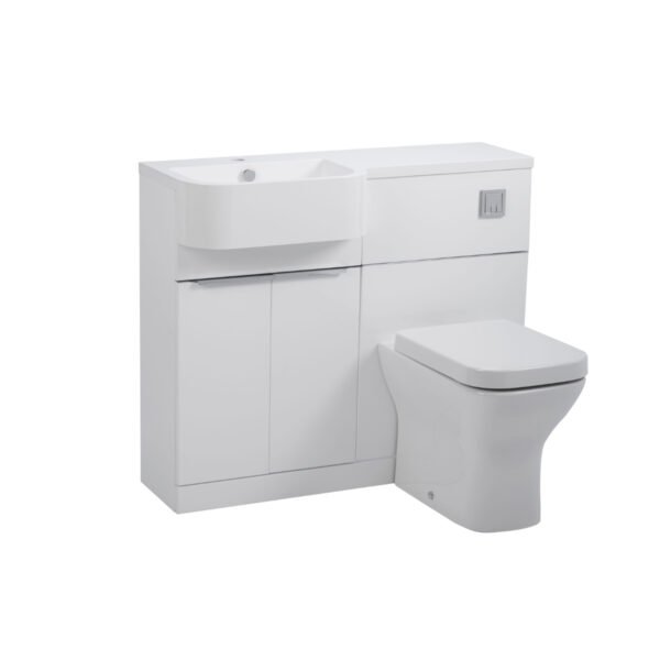 Tavistock Match Combination Bathroom Furniture Unit With Basin - 1000mm Wide - 1 TH - Image 9