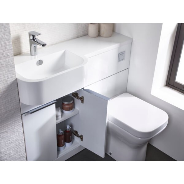 Tavistock Match Combination Bathroom Furniture Unit With Basin - 1000mm Wide - 1 TH - Image 2