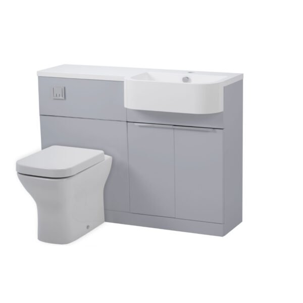 Tavistock Match Combination Bathroom Furniture Unit With Basin - 1000mm Wide - 1 TH - Image 23