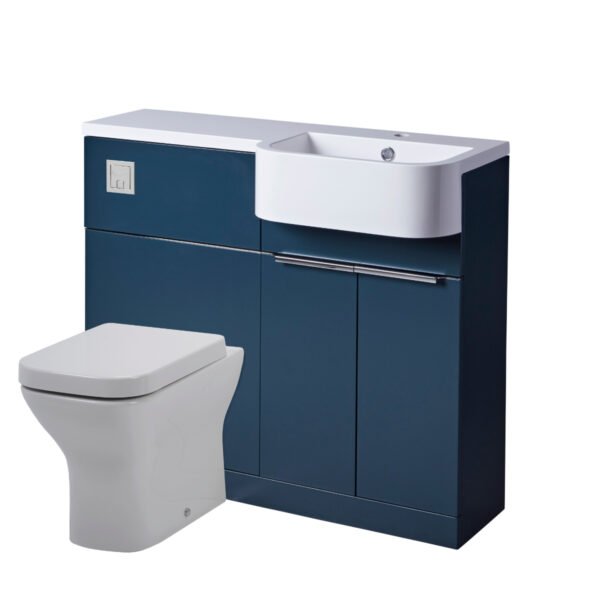Tavistock Match Combination Bathroom Furniture Unit With Basin - 1000mm Wide - 1 TH - Image 26