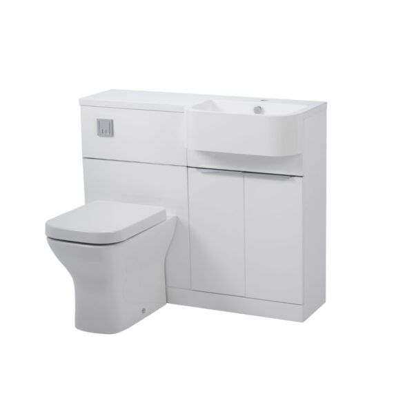 Tavistock Match Combination Bathroom Furniture Unit With Basin - 1000mm Wide - 1 TH - Image 25