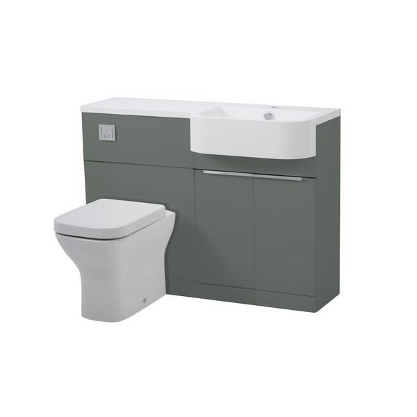 Tavistock Match Combination Bathroom Furniture Unit With Basin - 1200mm Wide - 1 TH - Image 25