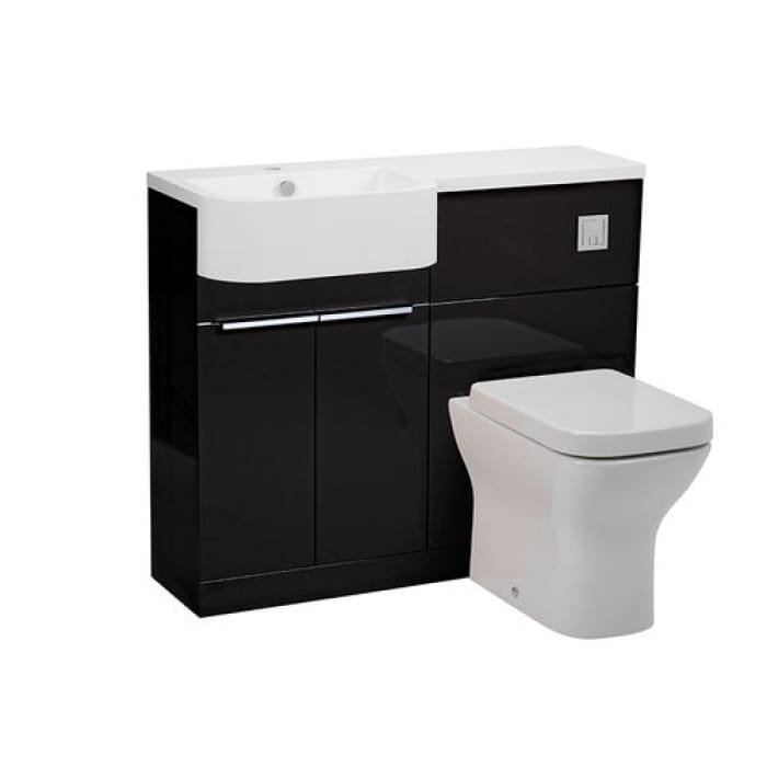 Tavistock Match Combination Bathroom Furniture Unit With Basin And Handles - 1000mm Wide - 1 TH - Image 11
