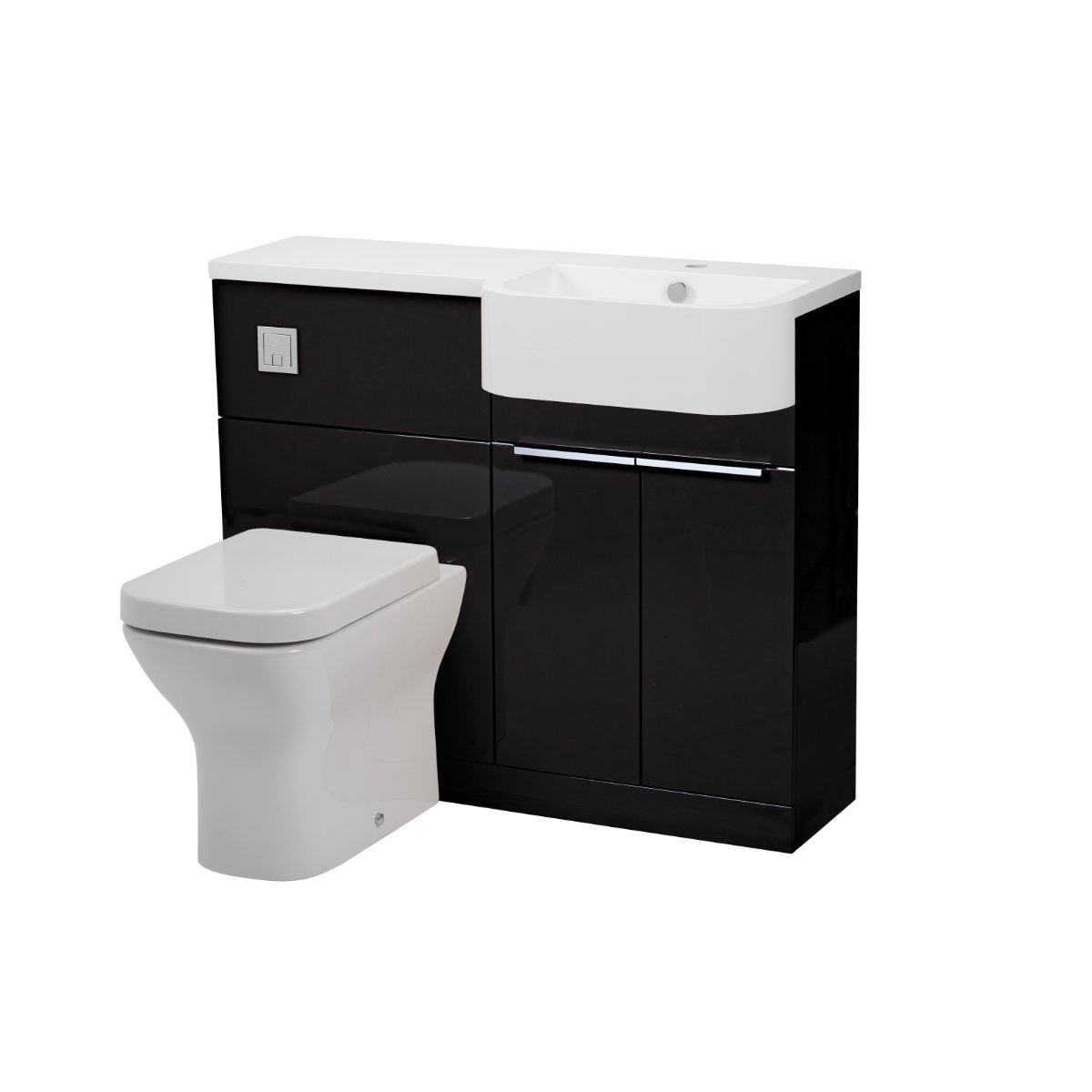 Tavistock Match Combination Bathroom Furniture Unit With Basin And Handles - 1000mm Wide - 1 TH - Image 22