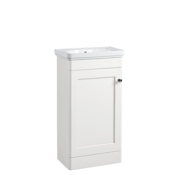 Tavistock Marston 1 Door Cloakroom Floor standing Vanity Unit With Basin - 450mm Wide