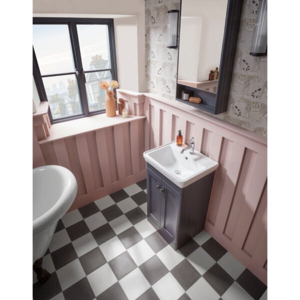 Tavistock Marston 2 Door Floor standing Vanity Unit With Basin - 500mm Wide - Image 13