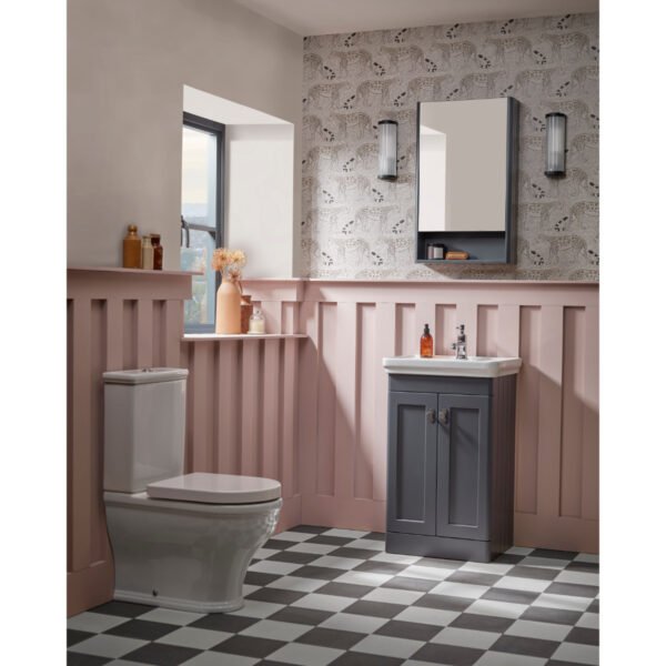 Tavistock Marston 2 Door Floor standing Vanity Unit With Basin - 500mm Wide - Image 16