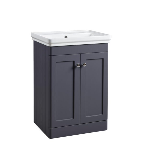 Tavistock Marston 2 Door Floor standing Vanity Unit With Basin - 500mm Wide - Image 20