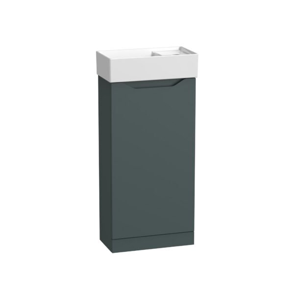 Tavistock Nimble Cloakroom Floor standing Vanity Unit With Basin - 400mm Wide - 1 TH - Image 2