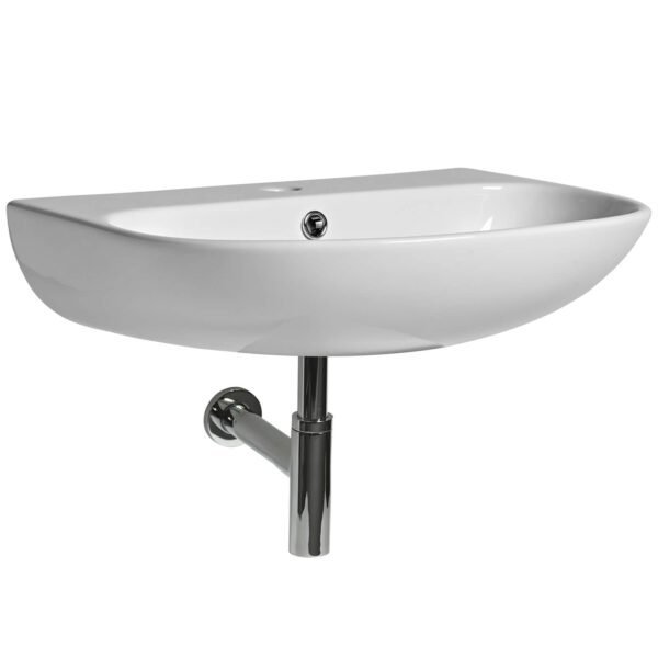 Tavistock Orbit Wall Hung Basin - 555mm Wide - 1 TH - White