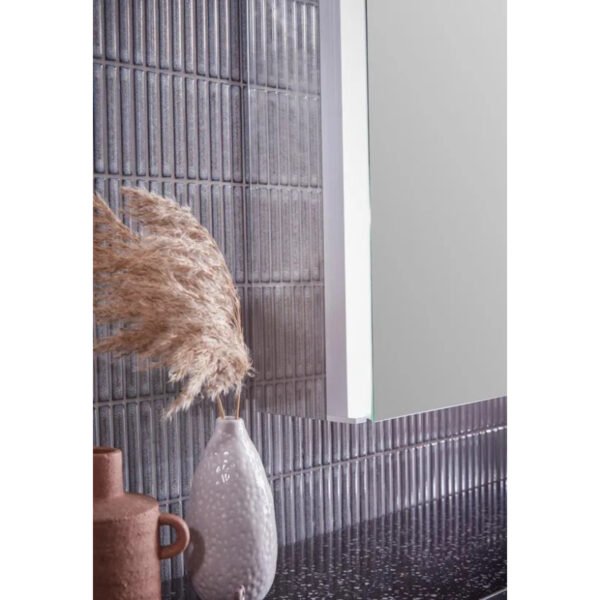Tavistock Render 2 Door Wall Mounted Illuminated Mirror Cabinet