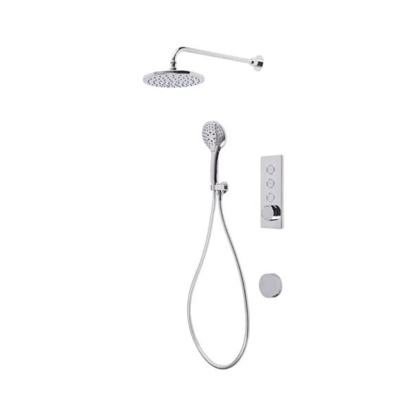 Tavistock Axiom Triple Function Concealed Shower System - Chrome - Image 3