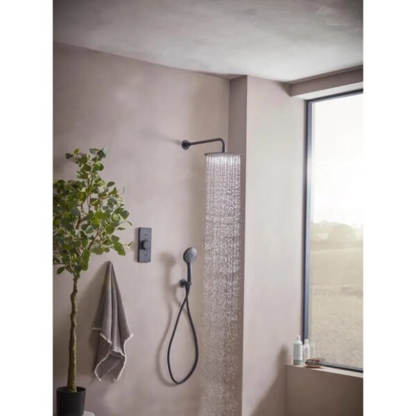 Tavistock Axiom Dual Function Concealed Shower System With Overhead Shower And Handset, Holder - Image 3