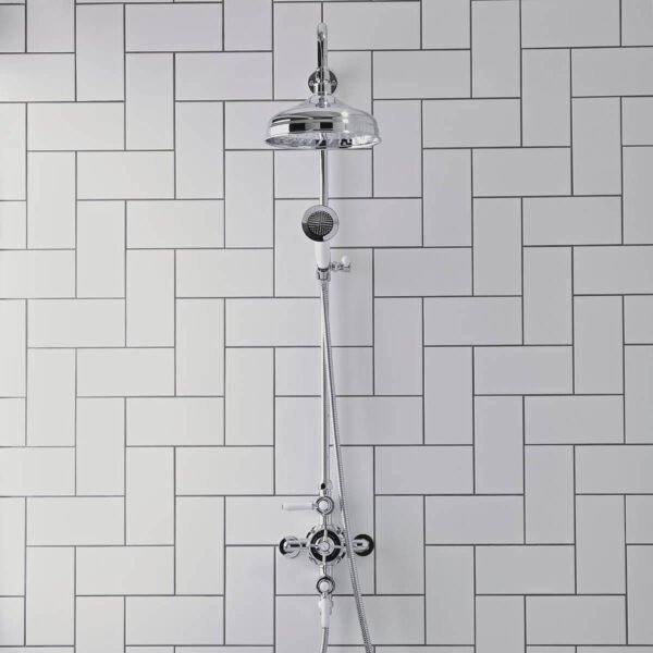 Tavistock Cheltenham Dual Function Exposed Shower Valve System - Chrome