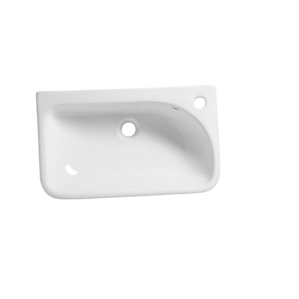 Tavistock Structure Semi Countertop Basin - 550mm Wide - 1 TH - White