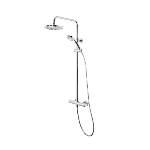 Tavistock Merit Dual Function Exposed Shower System - Chrome - Image 5