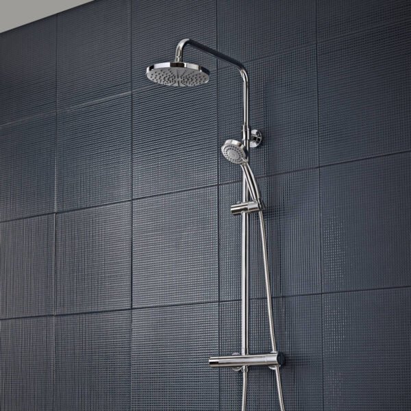 Tavistock Merit Dual Function Exposed Shower System - Chrome