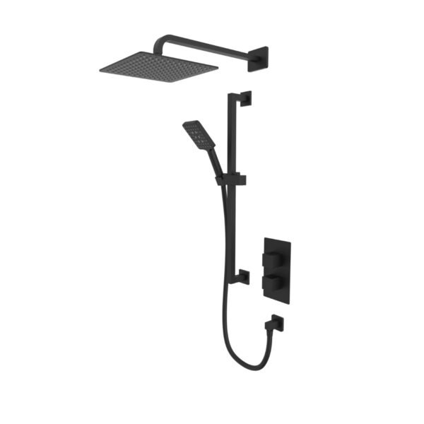 Tavistock Index Dual Function Concealed Shower System With Riser Kit And Overhead Shower - Image 5