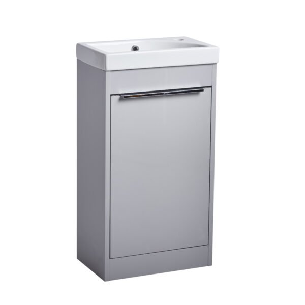 Tavistock Sequence 1 Door Floor standing Vanity Unit With Basin - 450mm Wide - 1 TH - Image 7