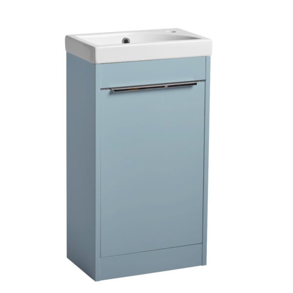 Tavistock Sequence 1 Door Floor standing Vanity Unit With Basin - 450mm Wide - 1 TH - Image 5