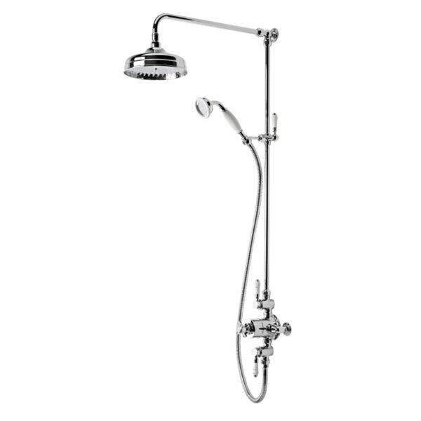 Tavistock Varsity Thermostatic Exposed Shower Valve System - Chrome - Image 3