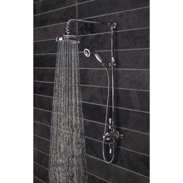Tavistock Varsity Thermostatic Exposed Shower Valve System - Chrome