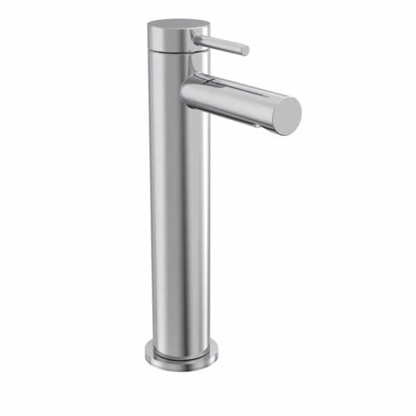 Tavistock Anthem Deck Mounted Tall Basin Mixer Tap With Click Waste