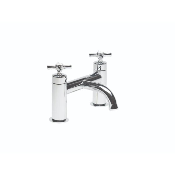 Tavistock Cheltenham Deck Mounted Bath Filler Tap - Chrome