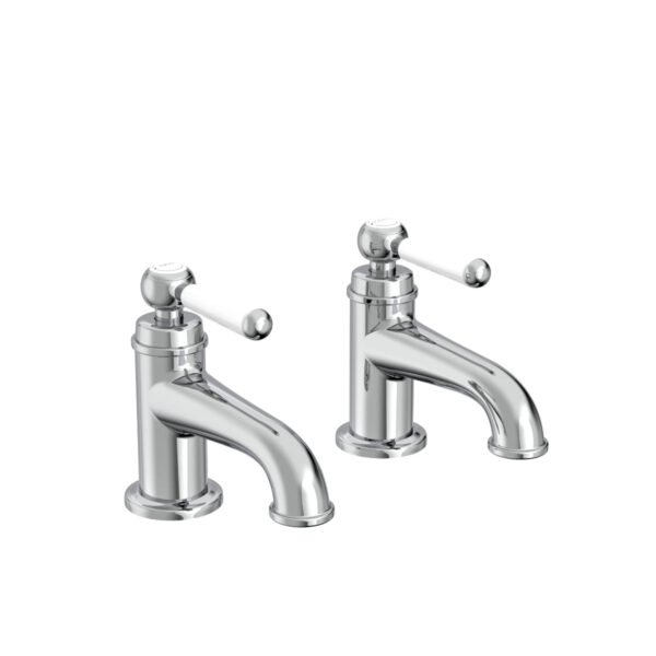 Tavistock Lansdown Deck Mounted Basin Pillar Taps
