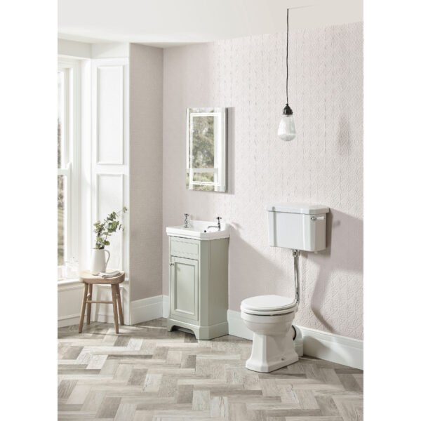 Tavistock Vitoria Floor standing Vanity Unit With Basin - 500mm Wide - 2 TH - Image 3