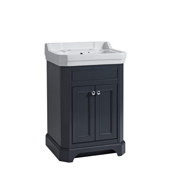 Tavistock Vitoria Floor standing Vanity Unit With Basin - 600mm Wide - 1 TH - Image 3