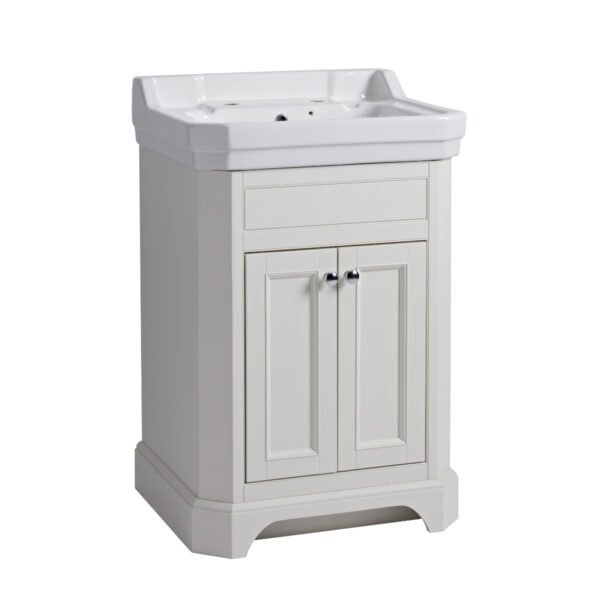 Tavistock Vitoria Floor standing Vanity Unit With Basin - 600mm Wide - 1 TH - Image 2