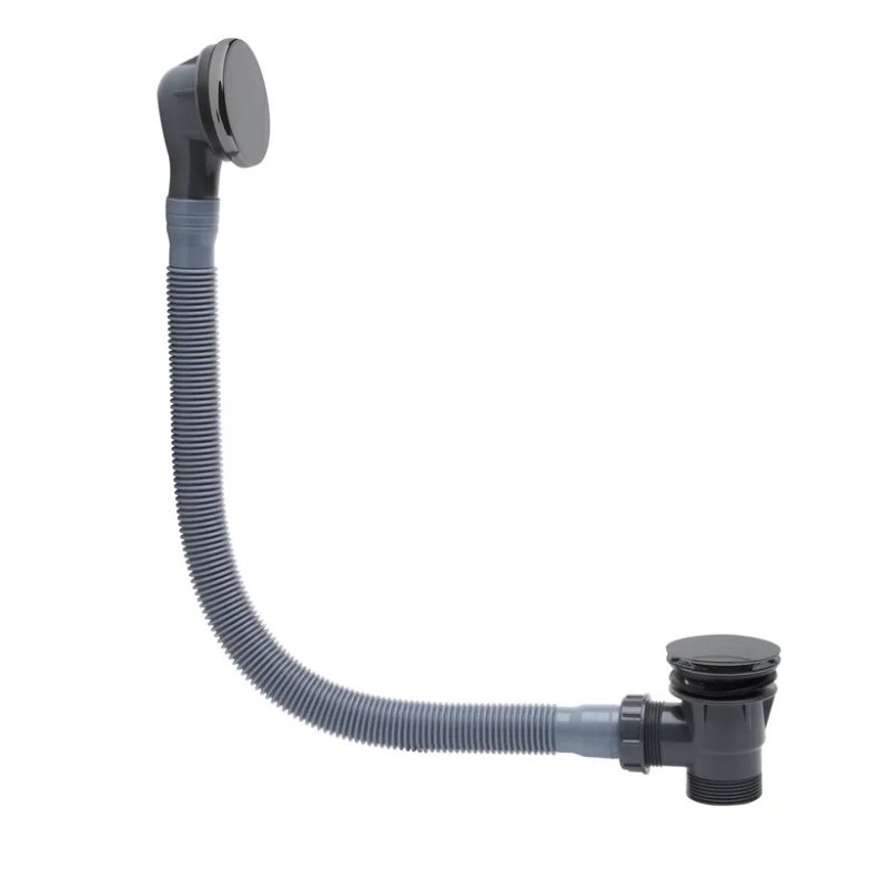 Tavistock Bath Click Waste With Overflow - Gunmetal