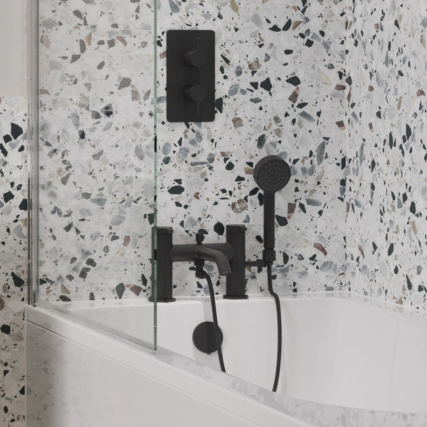 Britton Hoxton 2.0 Deck Mounted Bath Shower Mixer Tap - Image 5