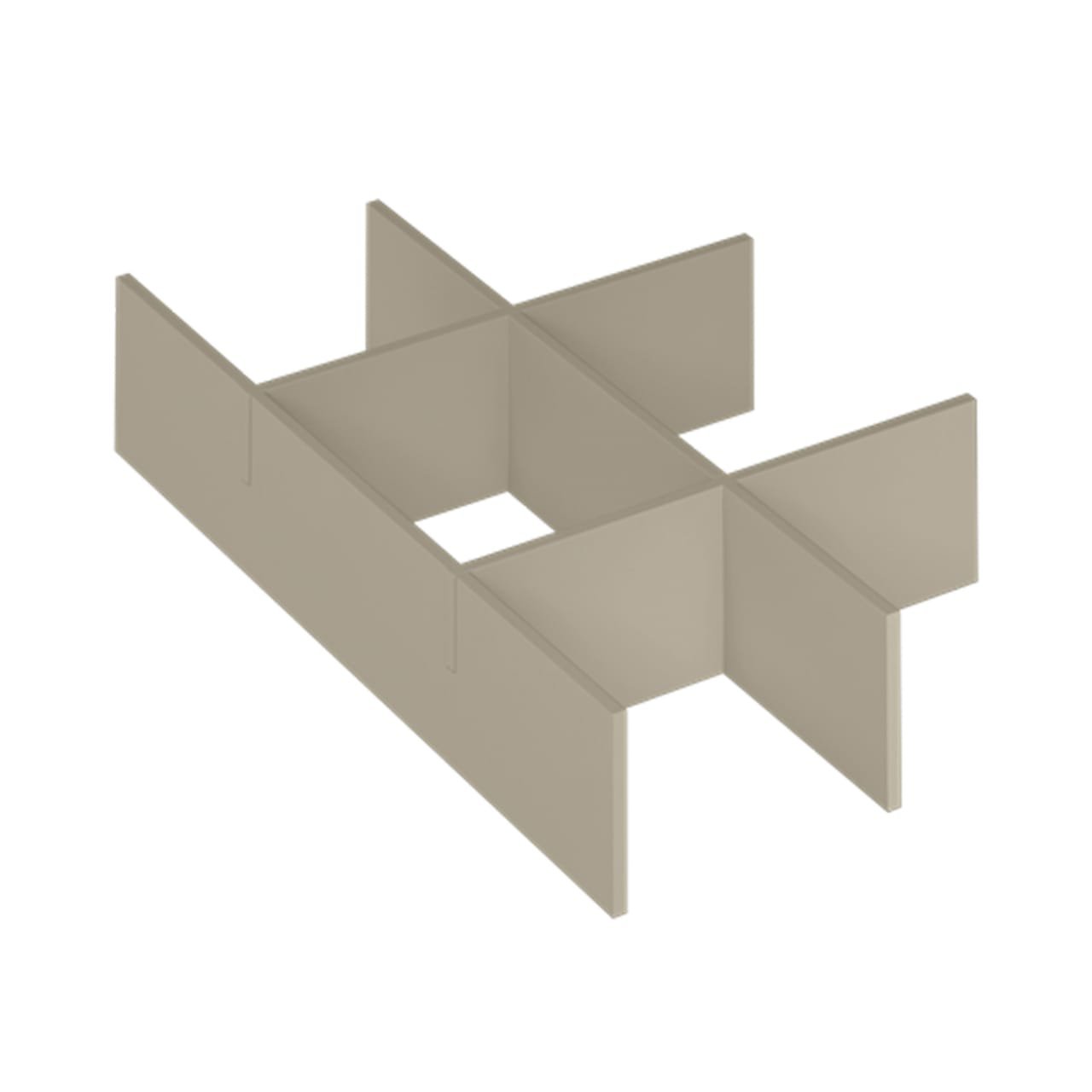 Britton Shoreditch Drawer Organiser For 550mm Unit - Nude