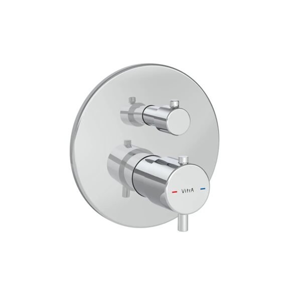 Vitra Origin 2 Outlet Built-In Thermostatic Concealed Bath Shower Mixer - Image 3