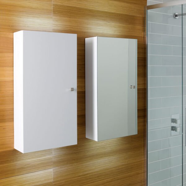 Eastbrook Oslo Rectangular Wall Hung Cupboard White