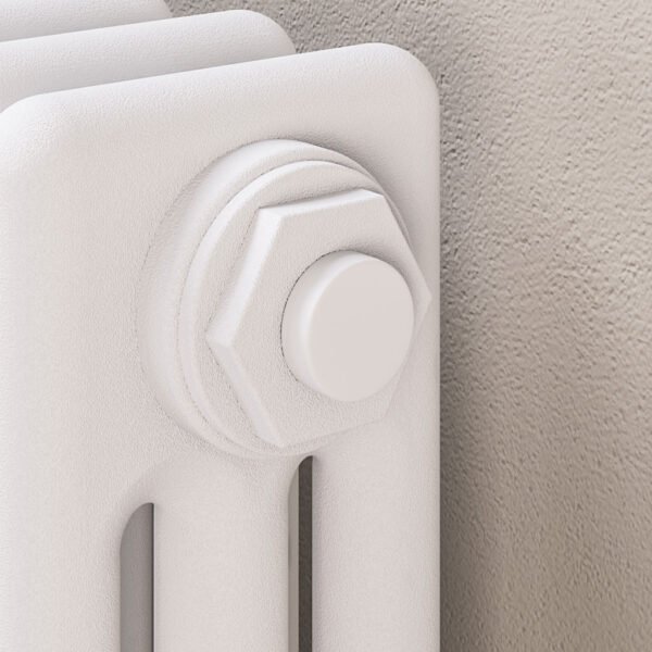 Eastbrook Round Vent Cap Pair For Towel Rails - Image 8