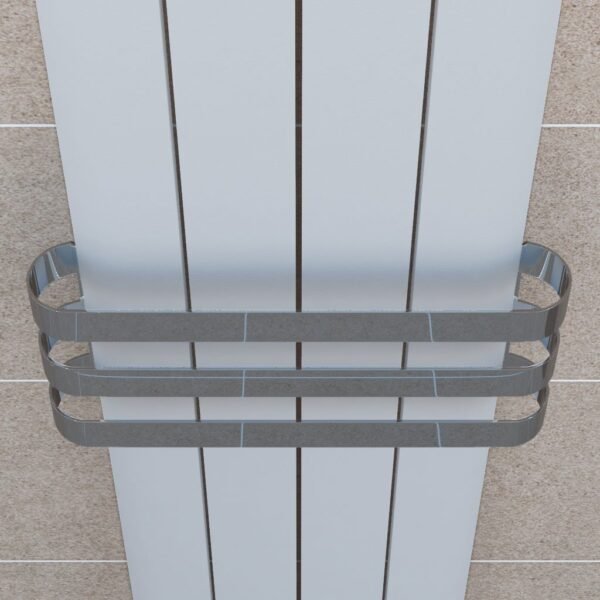 Eastbrook Curved Triple Towel Hanger Polished Stainless Steel - Image 2