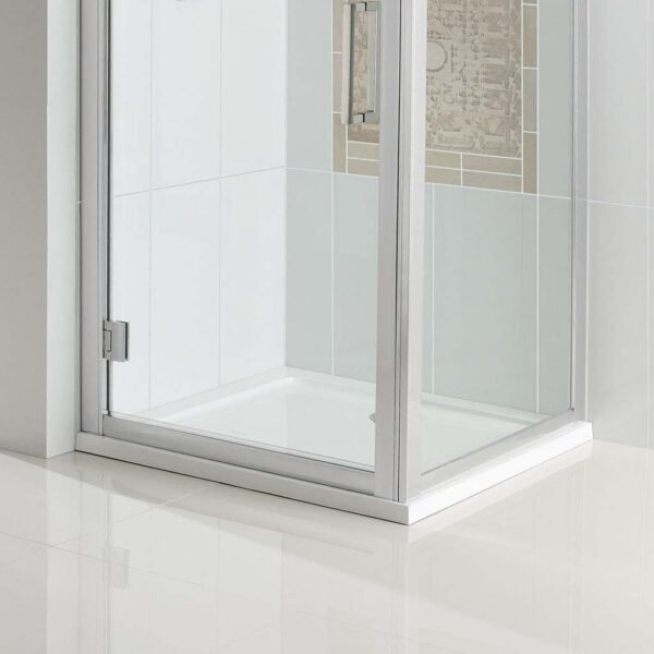 Eastbrook Volente Square Shower Tray White - Image 2